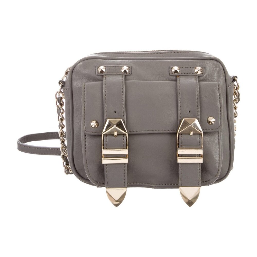 Rebecca Minkoff Metallic Suede Crossbody Bag